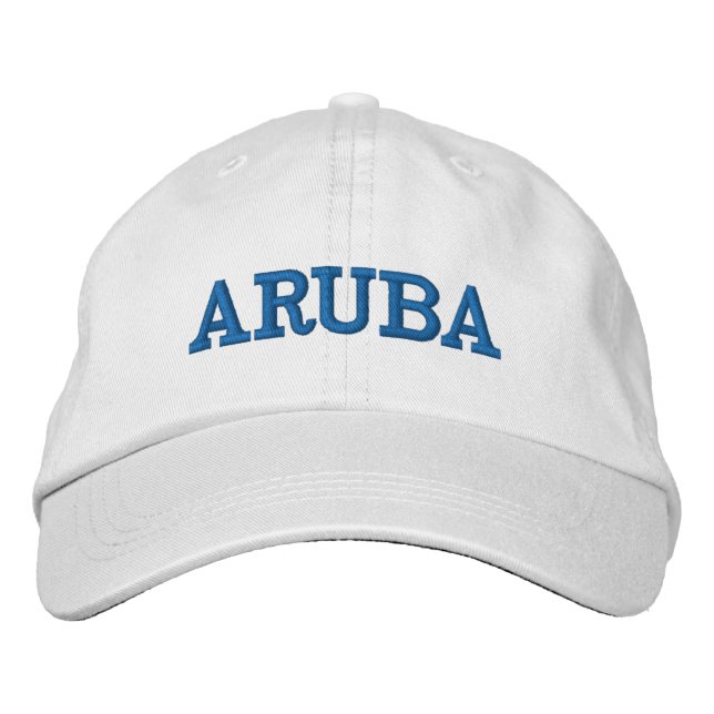 Aruba trägt Hut zur Schau (Vorderseite)