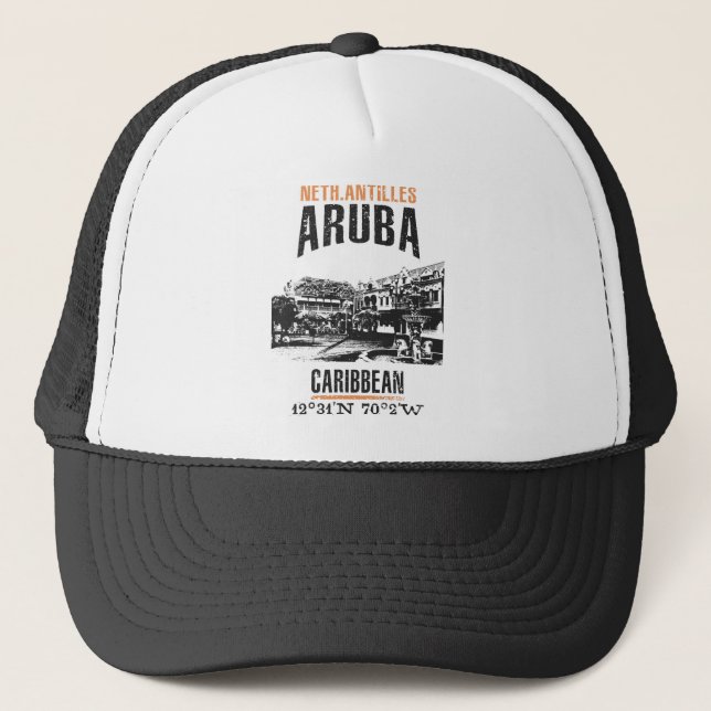 Aruba Truckerkappe (Vorderseite)