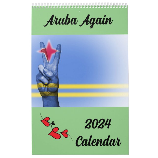 Aruba Wieder Friedenskalender Kalender (Titelbild)