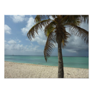 Aruban Beach I Beautiful Nature Szene Fotodruck