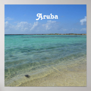Aruban Beach Poster