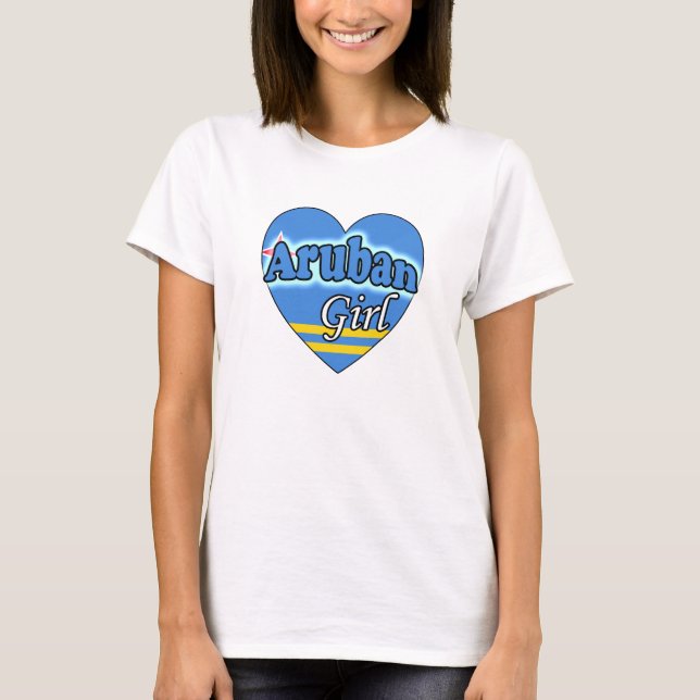 Aruban Girl T-Shirt (Vorderseite)