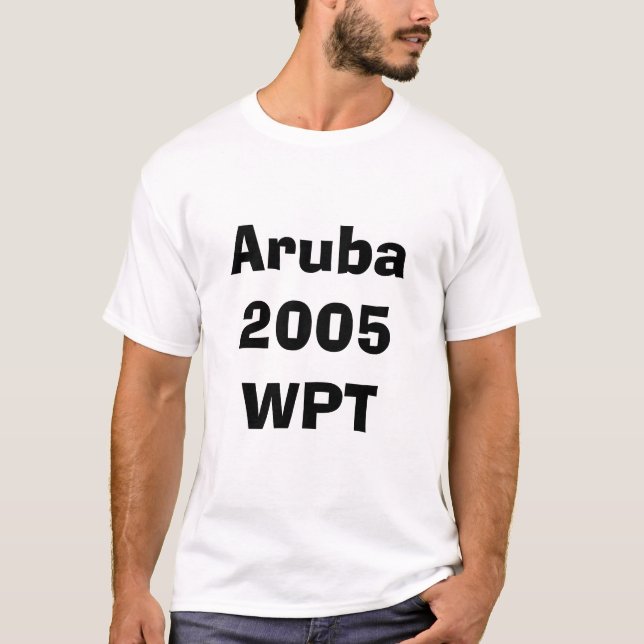 Arubawegepunkt 2005 T-Shirt (Vorderseite)