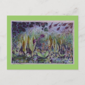 Arum elve postkarte
