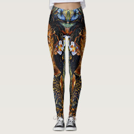 "Arumáya" Jaguars Bloom - Frauen in Amazonien Leggings