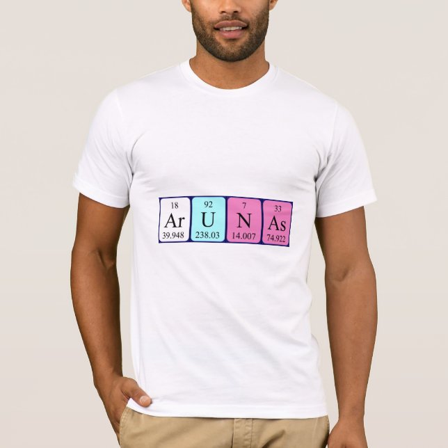 Arunas Periodenname Shirt (Vorderseite)