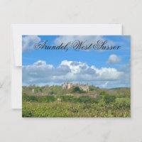 Arundel Castle im Frühjahr, West Sussex