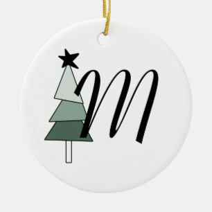 Árvore de Natal Pinheiro Estilo Rústico Farmhouse Keramik Ornament