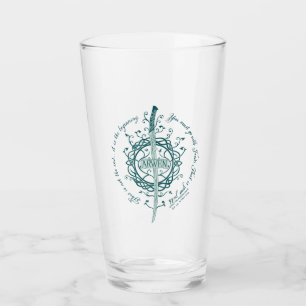 ARWEN™ Elben-Schwert Zitat Glas