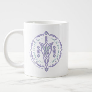 ARWEN™ Evenstar Zitat-Grafik Jumbo-Tasse