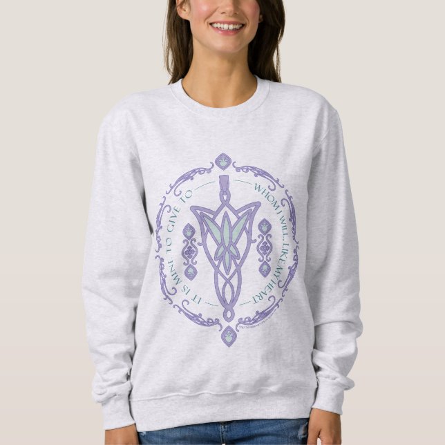 ARWEN™ Evenstar Zitat-Grafik Sweatshirt (Vorderseite)