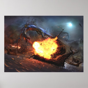Arx Draconis unter Angriff Poster