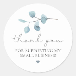 ARYA Boho Sage Eukalyptus Grüne Kleine Unternehmen Runder Aufkleber