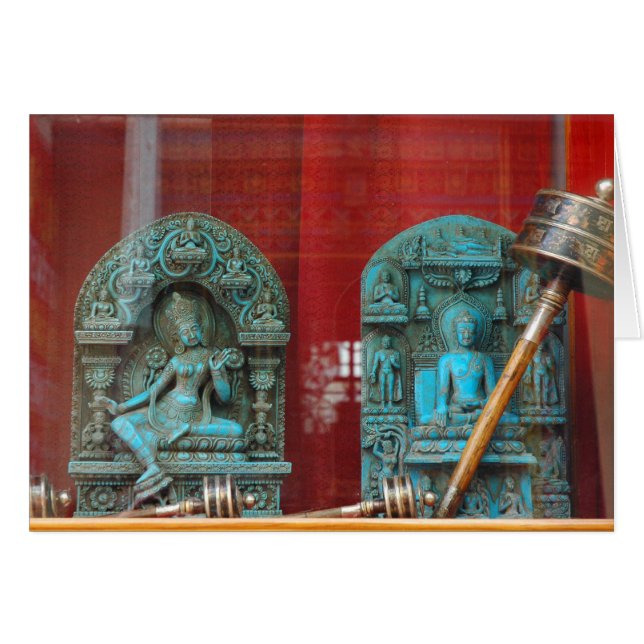 Arya Tara und Lord Buddha, Bodha, Nepal (Vorderseite (Horizontal))