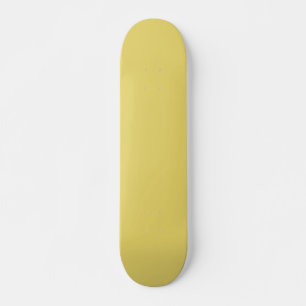 Arylide yellow (solid color) Skateboard