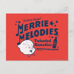 Arzneimittel für Porky MERRIE MELODIES™ 2 Postkarte