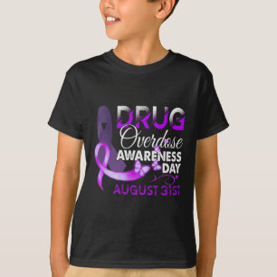 Arzneimittel Überdosierung Bewusstsein Tag August T-Shirt