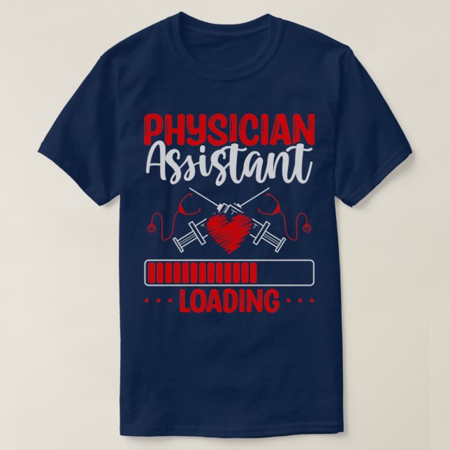 Arzt Assistenzärztin PA School Abschluss PA Grad T-Shirt (Design vorne)