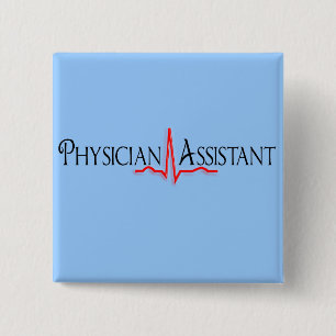 Arzt-behilfliche Geschenke, QRS Entwurf Button