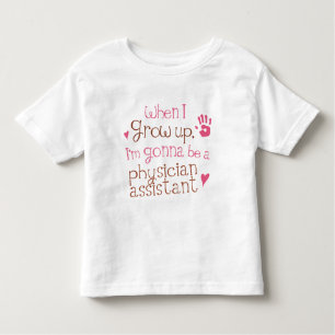Arzt-behilflicher (zukünftiger) Säuglings-Baby-T - Kleinkind T-shirt