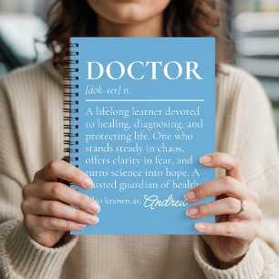 Arzt Definition Personalisiertes Journal-Geschenk  Notizbuch