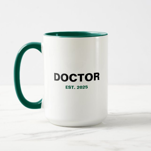 ARZT Est. Jahr Tasse (Links)