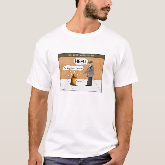 Arzt-Ferse Thyself T - Shirt (Vorderseite)