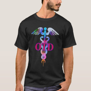 Arzt für Arbeitstherapie Otd Caduceus Gradua T-Shirt