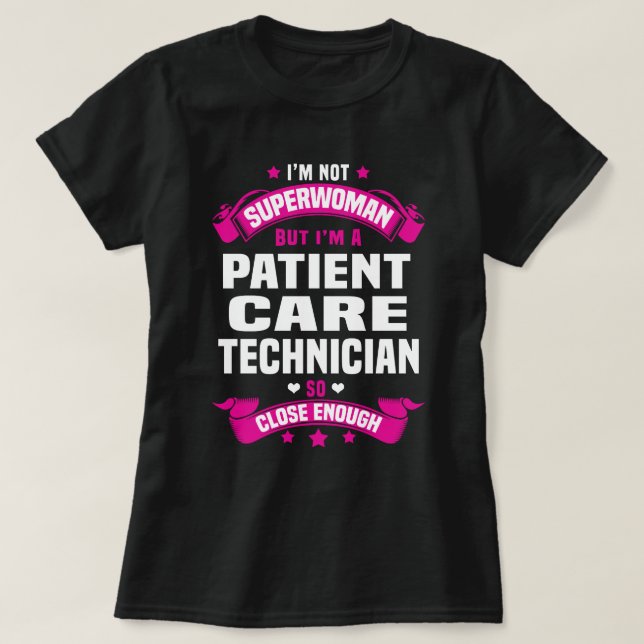 Arzt für Patientenversorgung T-Shirt (Design vorne)