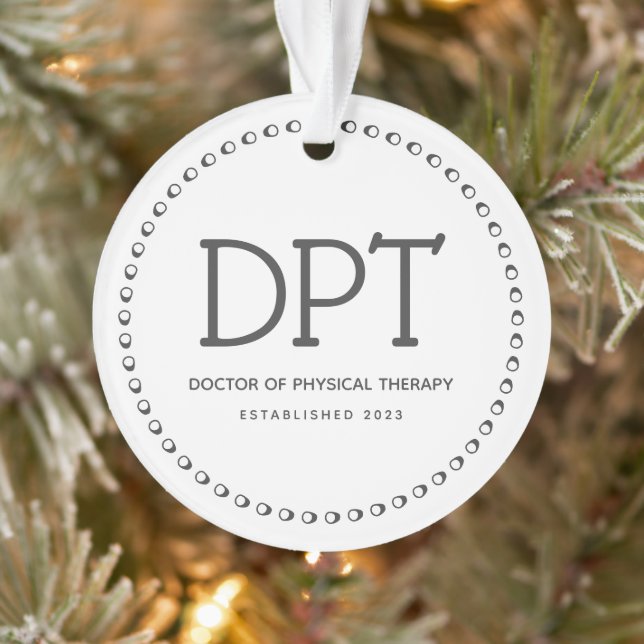 Arzt für Physikalische Therapie Ornament (Baum)