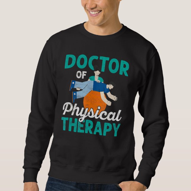 Arzt für Physiotherapie Sweatshirt (Vorderseite)