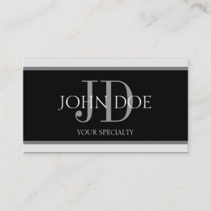 Arzt-horizontaler Streifen B/B Visitenkarte