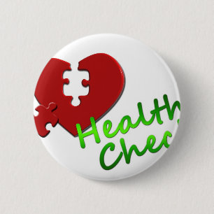 Arzt Krankenschwester Arztpraxis Geschäft Frieden Button