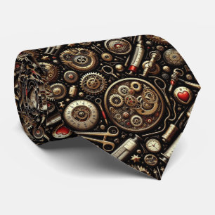 Arzt Krawatte   Steampunk Arztpraxis Krawatte