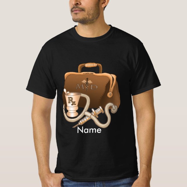 Arzt MD T-Shirt (Vorderseite)