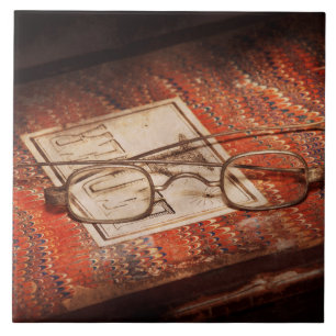 Arzt - Optiker - Lesebrille Fliese
