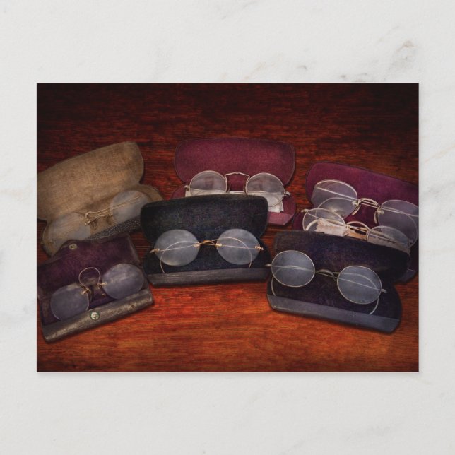 Arzt - Optometriker - Array von Optikalen Postkarte (Vorderseite)