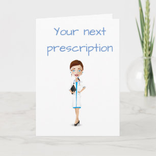 ARZT RETIRES MIT *TÄGLICHEN ENTSPANNUNGSHILFEN" RX KARTE