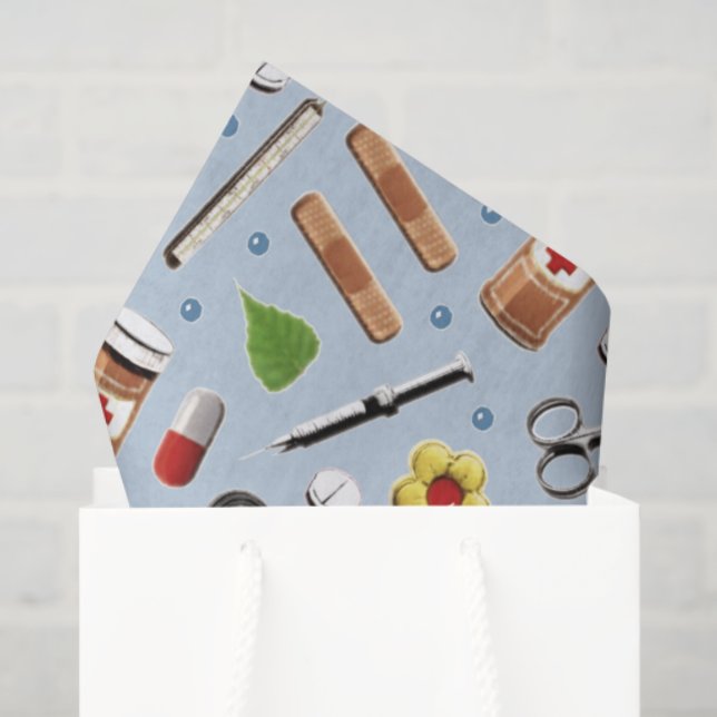 Arzt Seidenpapier (Geschenk Tasche)