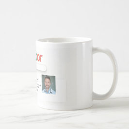 Arzt-Suche Stil Individueller Name Becher – Person Kaffeetasse