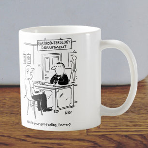 Arzt und Patient in der Operation des Arztes - Gut Tasse