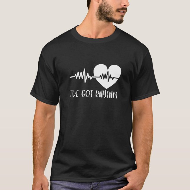 Ärzte haben Rhythmus - Doc Spaß T-Shirt (Vorderseite)