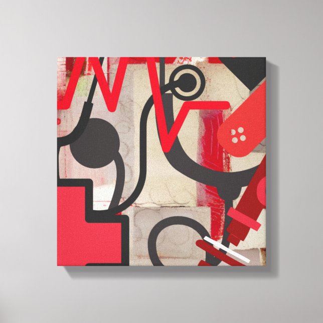 Ärzte Leinwanddruck (Vorderseite)