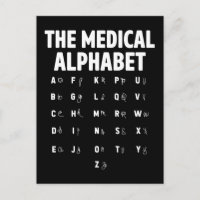 Ärzte Medical Alphabet Funny Nurse Life