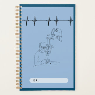 Ärzte spiralnosieren, blau, Chirurgen Planer