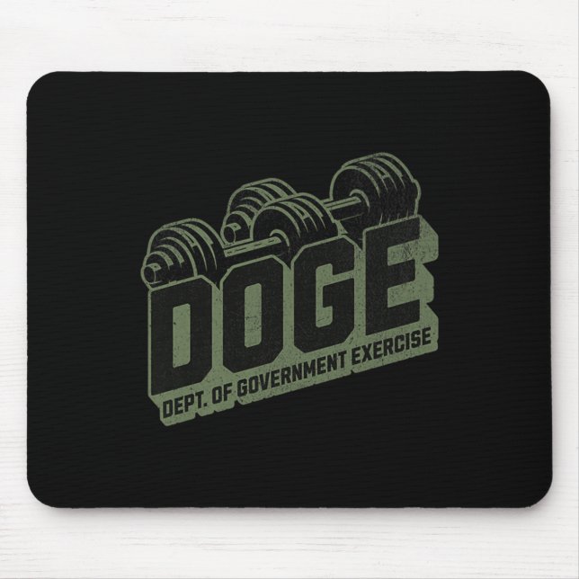 Ärzteabteilung Übung Doge Premiu Mousepad (Vorne)