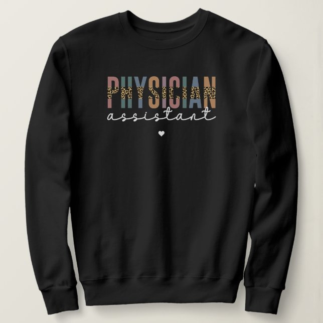 Ärzteassistent Ärzteverband PA Sweatshirt (Design vorne)