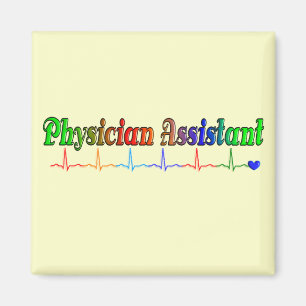 Ärzteassistent spendet T - Shirt und mehr Magnet