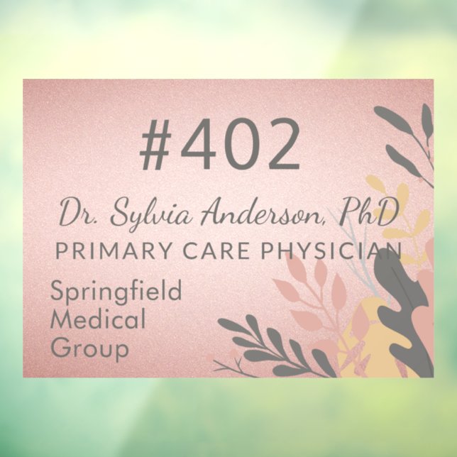 Ärzteklammerfenster Fensteraufkleber (Blatt 3)