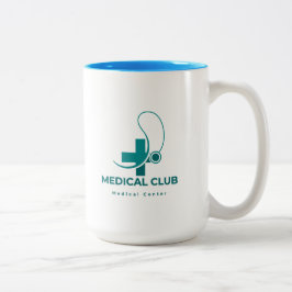 Ärzteklub Zweifarbige Tasse
